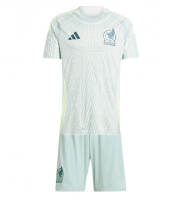 Mexico Replica Away Stadium Kit for Kids Copa America 2024 Short Sleeve (+ pants)